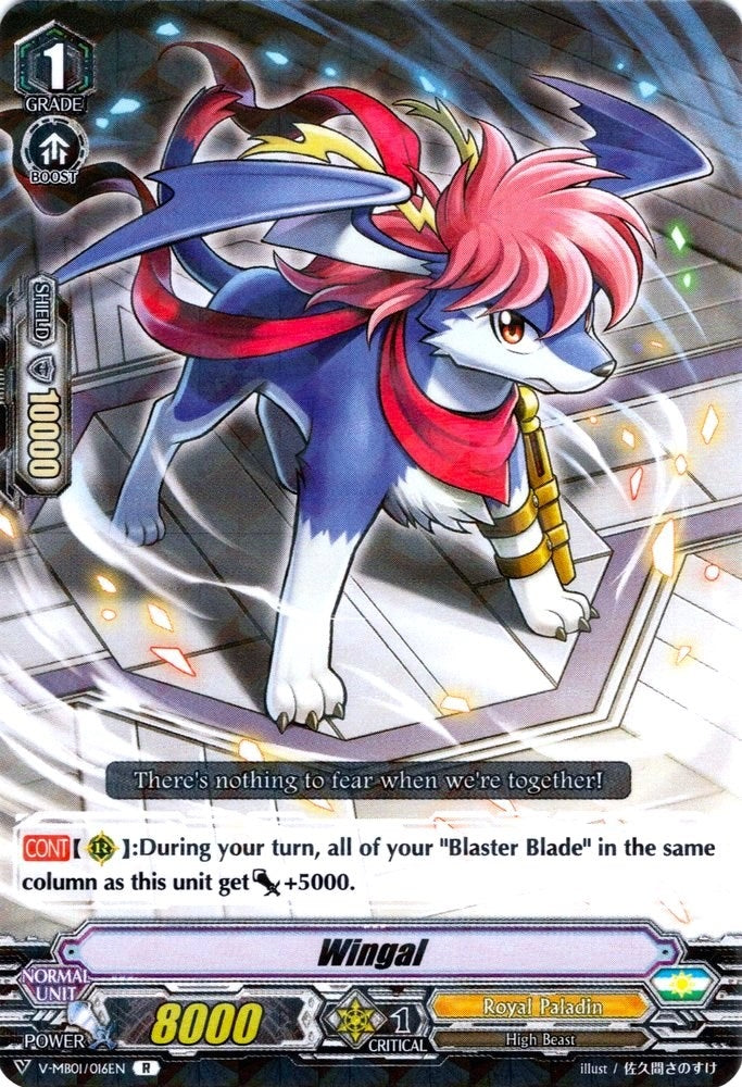 Image for Wingal (V-MB01: PSYqualia Strife) (V-MB01/016EN) - Cardfight Vanguard
