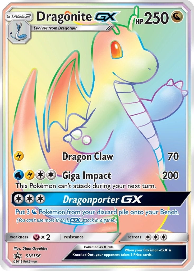 Image for Dragonite GX - SM156 (SM Promos) (SM156) - Pokemon