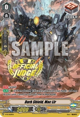 Image for Dark Shield, Mac Lir (V Promo Cards) (V-PR/0029EN) - Cardfight Vanguard