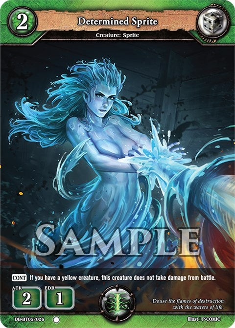Image for Determined Sprite (Reckoning of Vashr) (DB-BT05/026) - Dragoborne