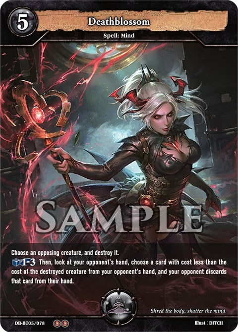 Image for Deathblossom (Reckoning of Vashr) (DB-BT05/078) - Dragoborne