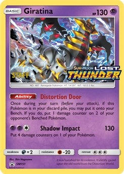 Image for Giratina - SM151 (Prerelease) [Staff] (SM Promos) (SM151) - Pokemon