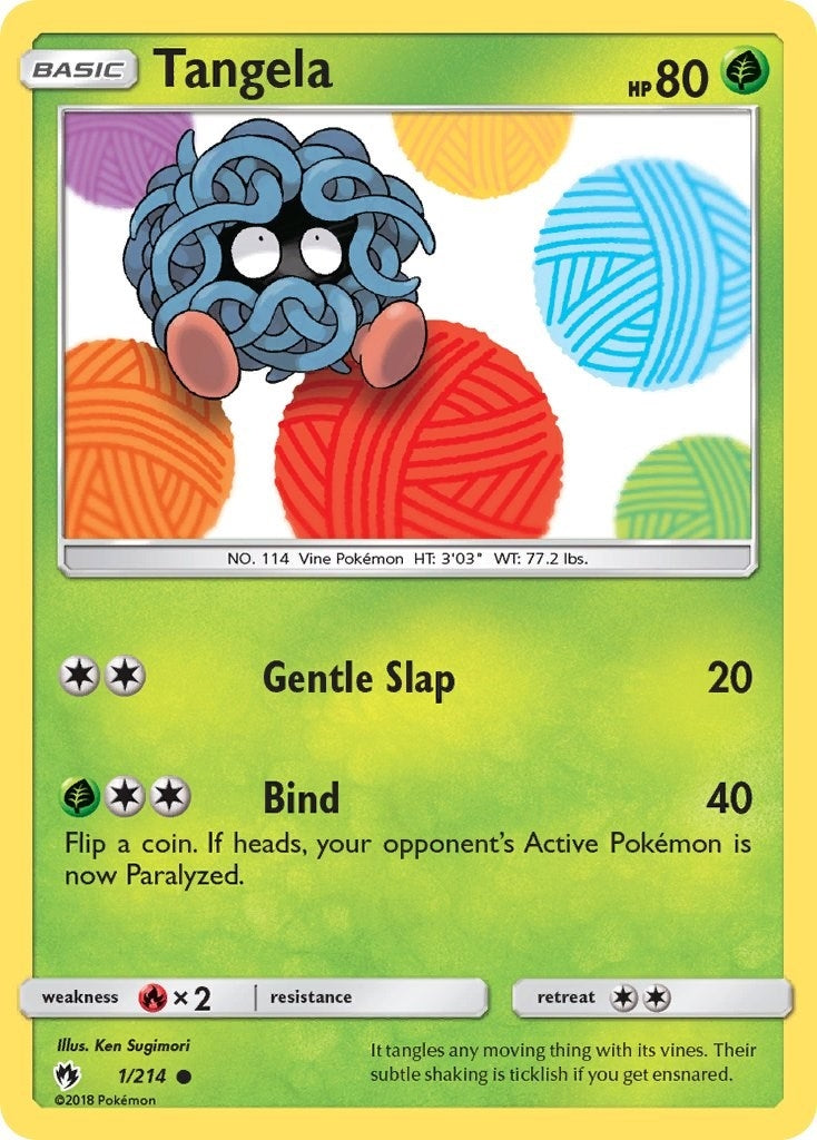 Image for Tangela (SM - Lost Thunder) (1/214) - Pokemon