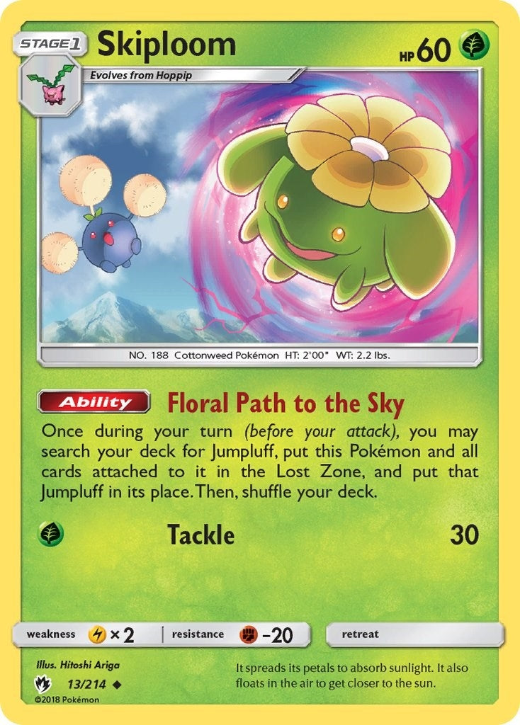 Image for Skiploom (SM - Lost Thunder) (13/214) - Pokemon