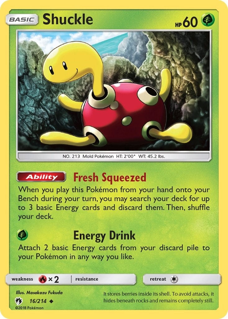 Image for Shuckle (SM - Lost Thunder) (16/214) - Pokemon