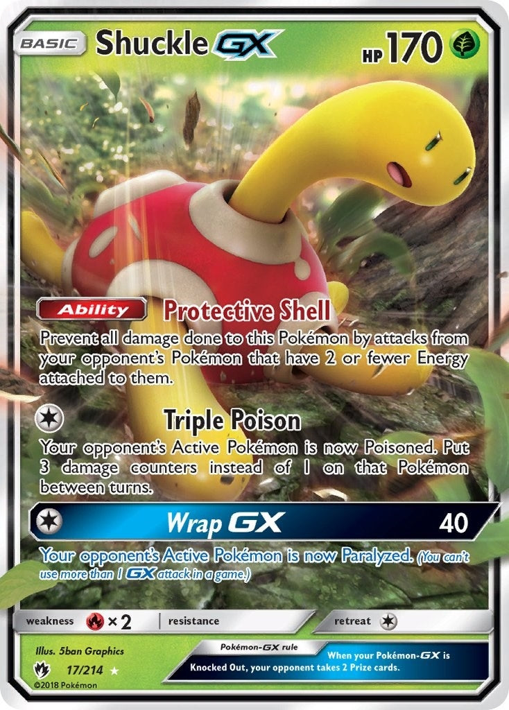 Image for Shuckle GX (SM - Lost Thunder) (17/214) - Pokemon