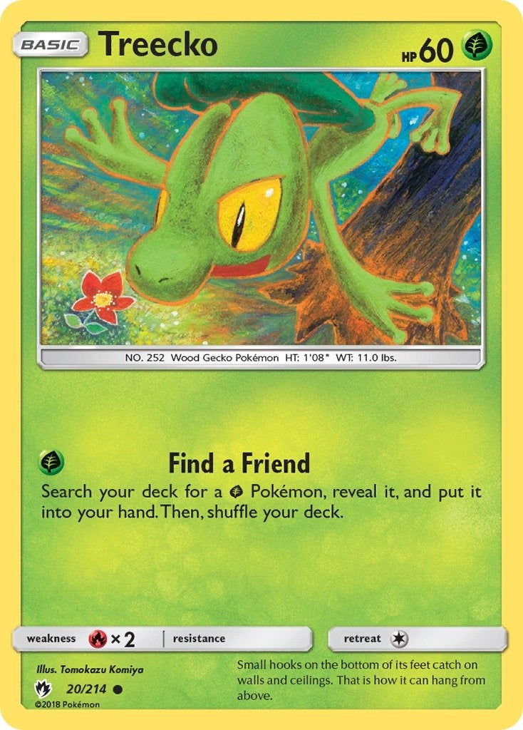 Image for Treecko (SM - Lost Thunder) (20/214) - Pokemon