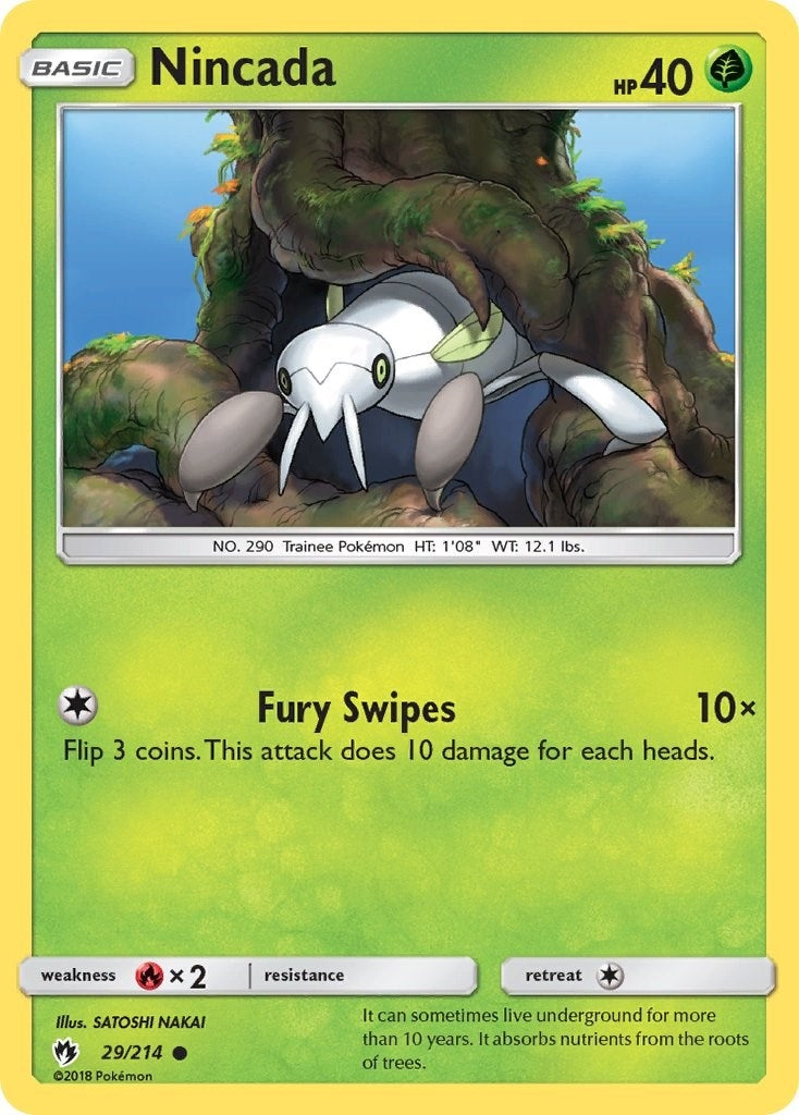 Image for Nincada (SM - Lost Thunder) (29/214) - Pokemon