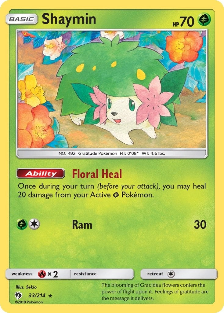 Image for Shaymin (SM - Lost Thunder) (33/214) - Pokemon