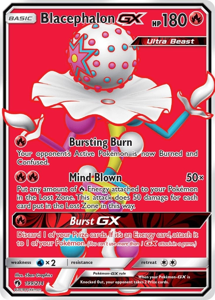 Image for Blacephalon GX (Full Art) (SM - Lost Thunder) (199/214) - Pokemon