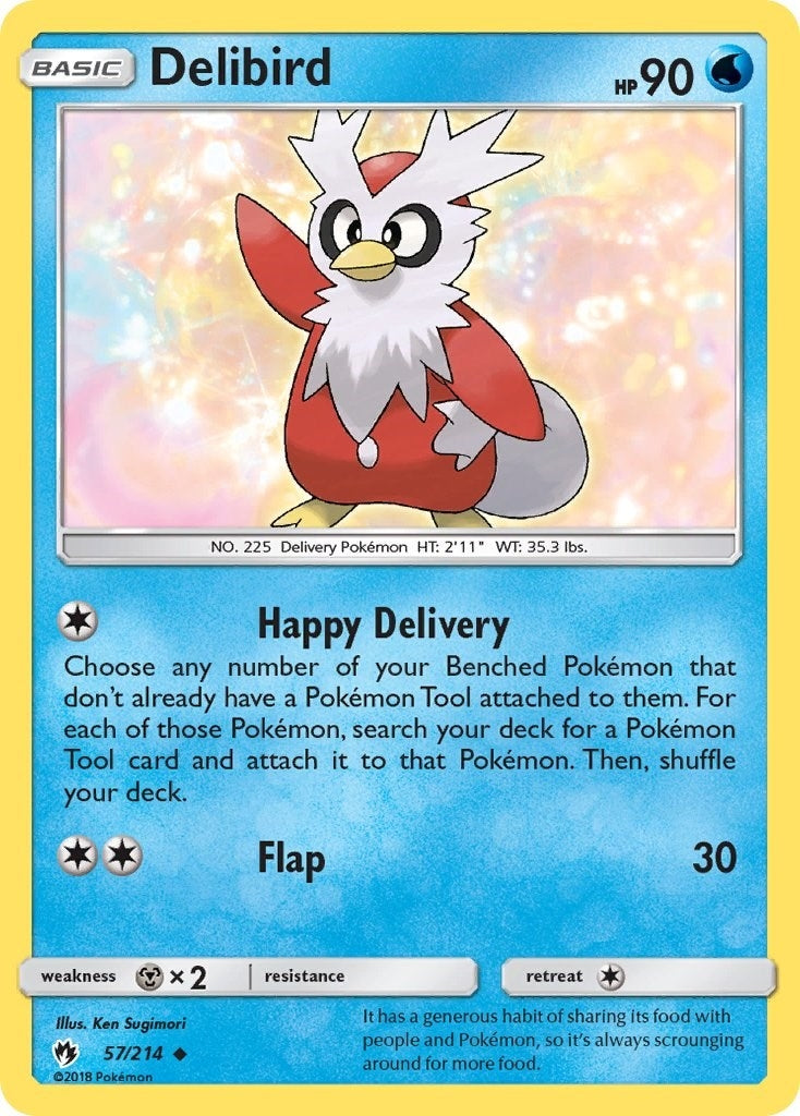 Image for Delibird (SM - Lost Thunder) (57/214) - Pokemon
