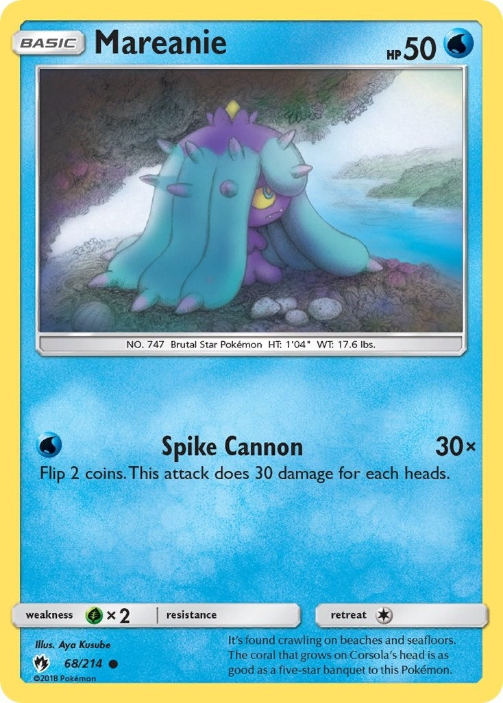 Image for Mareanie (68) (SM - Lost Thunder) (68/214) - Pokemon