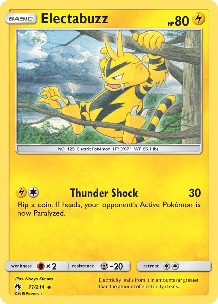 Image for Electabuzz (SM - Lost Thunder) (71/214) - Pokemon
