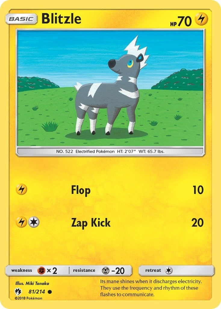 Image for Blitzle (SM - Lost Thunder) (81/214) - Pokemon