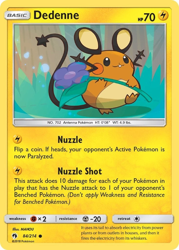 Image for Dedenne (84) (SM - Lost Thunder) (84/214) - Pokemon