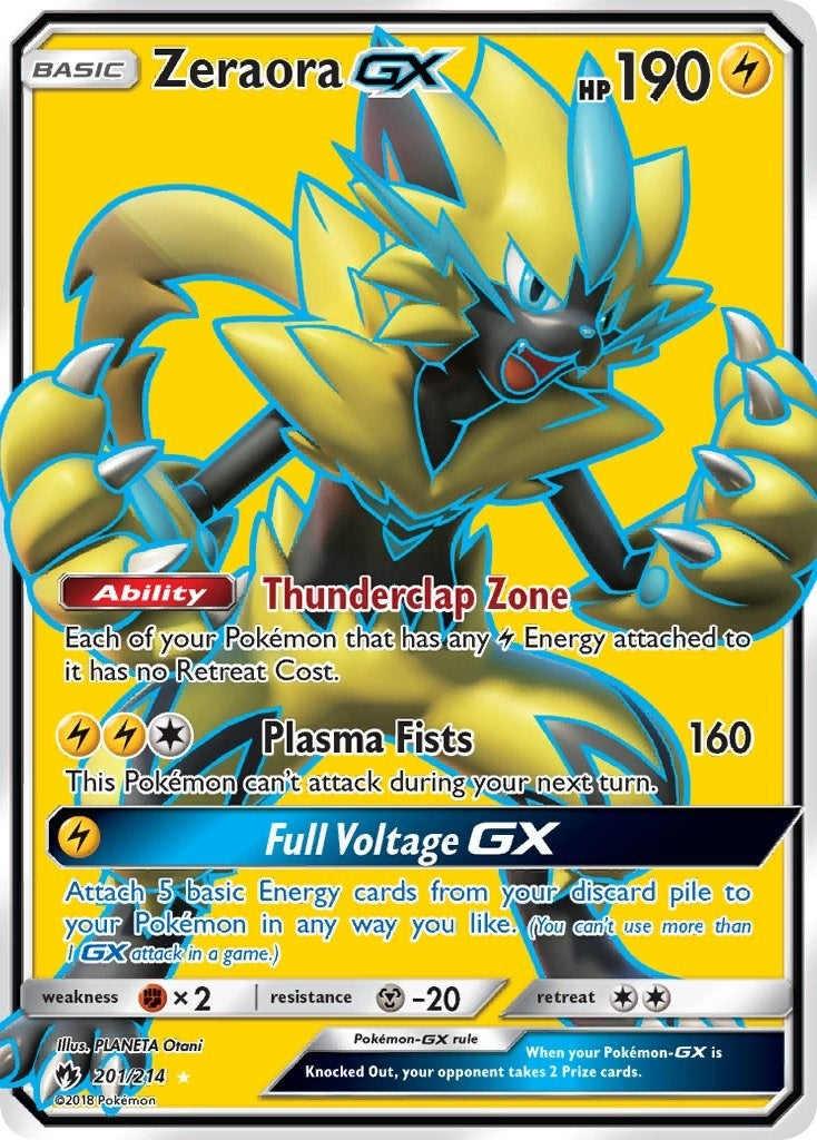 Image for Zeraora GX (Full Art) (SM - Lost Thunder) (201/214) - Pokemon