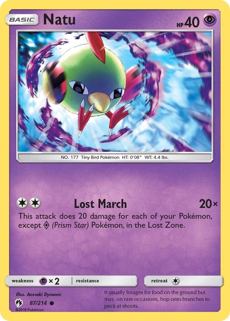 Image for Natu (SM - Lost Thunder) (87/214) - Pokemon
