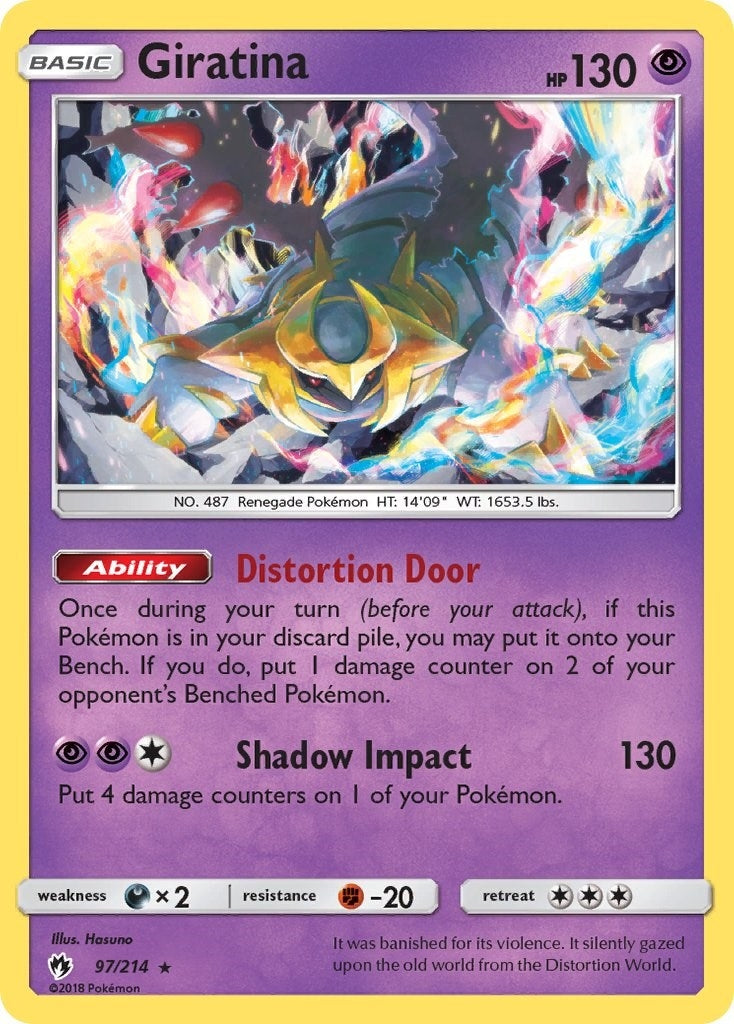 Image for Giratina (SM - Lost Thunder) (97/214) - Pokemon