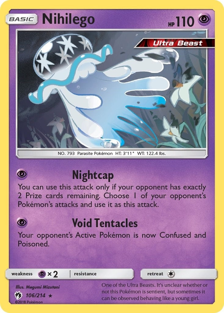 Image for Nihilego (SM - Lost Thunder) (106/214) - Pokemon