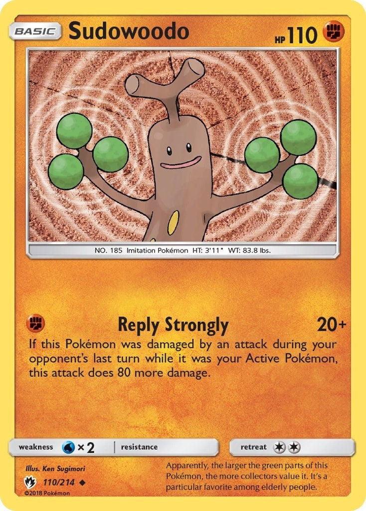 Image for Sudowoodo (SM - Lost Thunder) (110/214) - Pokemon