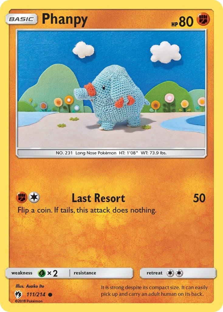 Image for Phanpy (SM - Lost Thunder) (111/214) - Pokemon