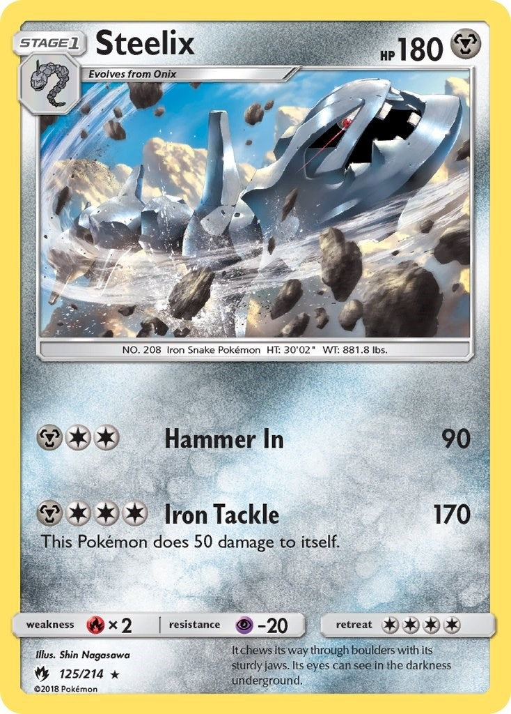 Image for Steelix (SM - Lost Thunder) (125/214) - Pokemon