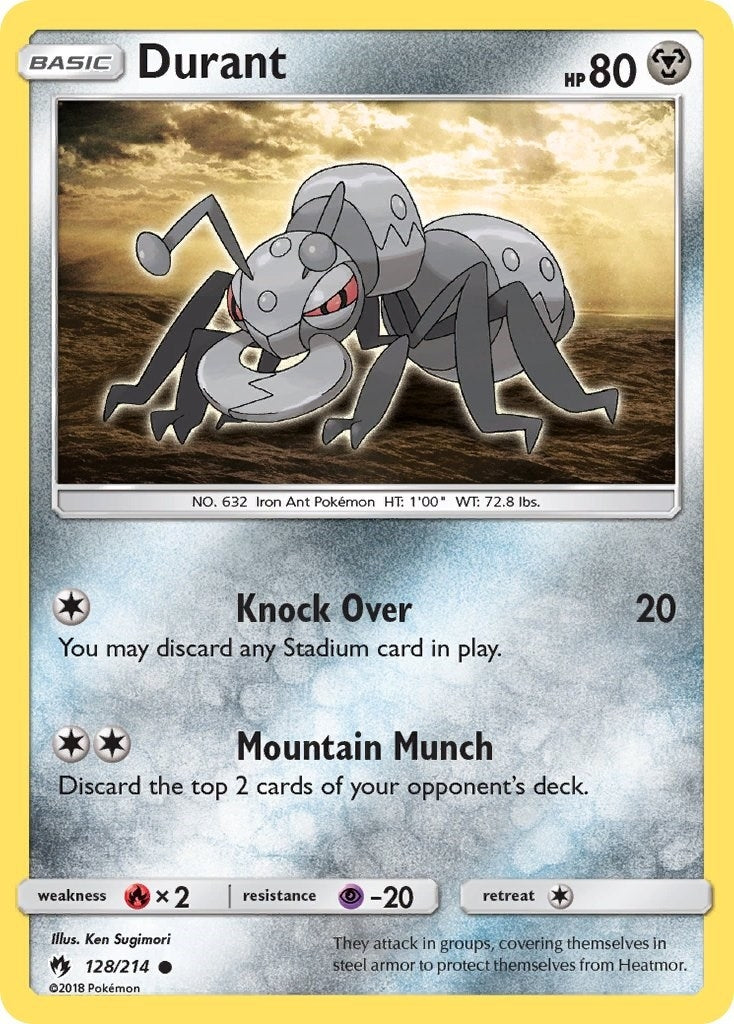Image for Durant (SM - Lost Thunder) (128/214) - Pokemon