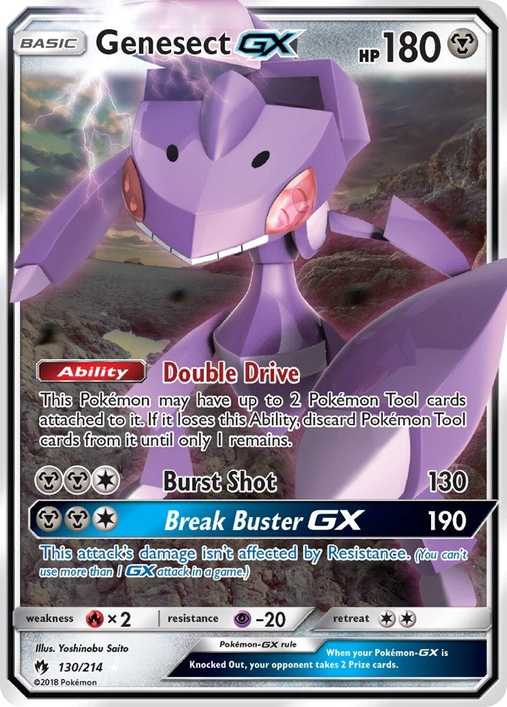 Image for Genesect GX (SM - Lost Thunder) (130/214) - Pokemon