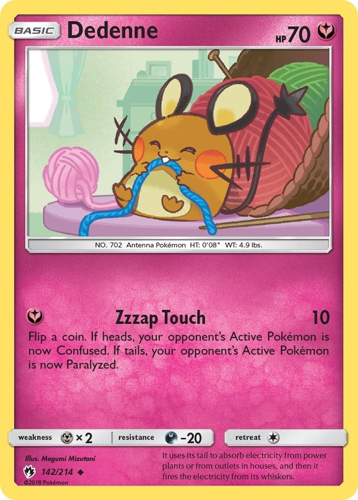 Image for Dedenne (142) (SM - Lost Thunder) (142/214) - Pokemon