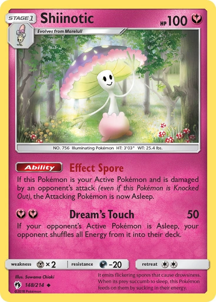 Image for Shiinotic (SM - Lost Thunder) (148/214) - Pokemon