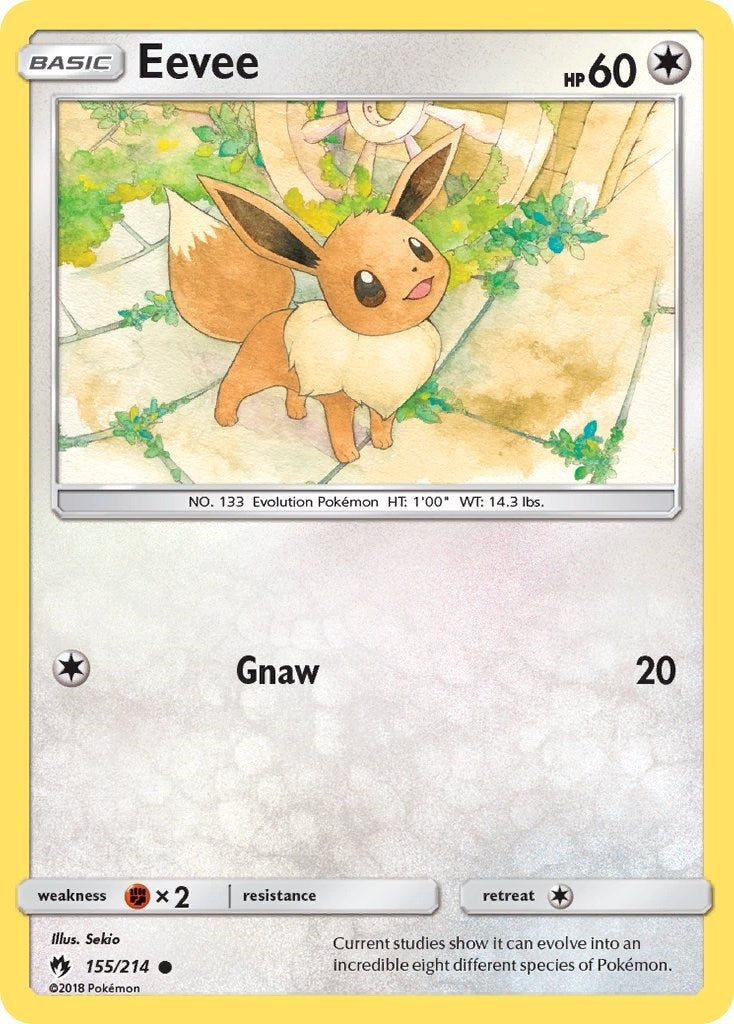 Image for Eevee (SM - Lost Thunder) (155/214) - Pokemon