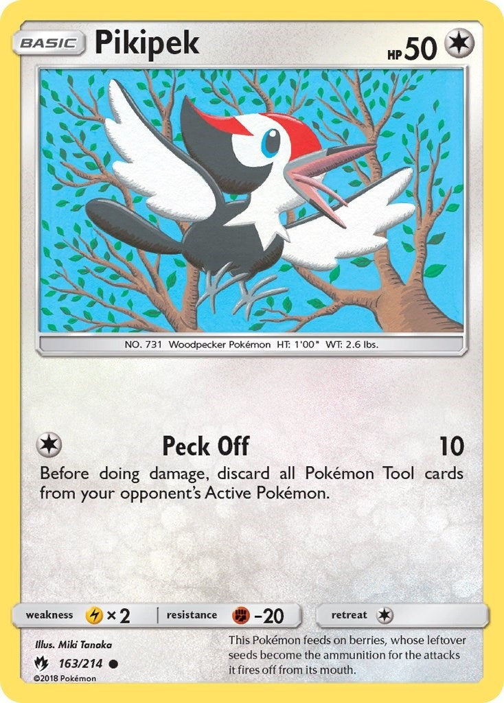 Image for Pikipek (163) (SM - Lost Thunder) (163/214) - Pokemon