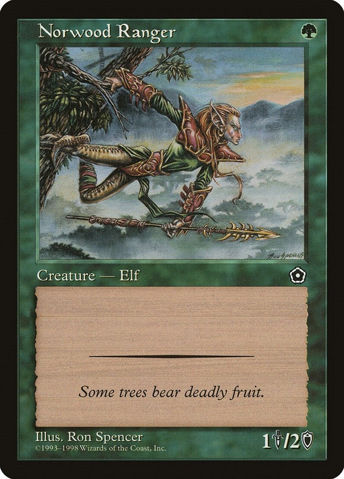 Image for Norwood Ranger (Portal Second Age) - Magic: The Gathering