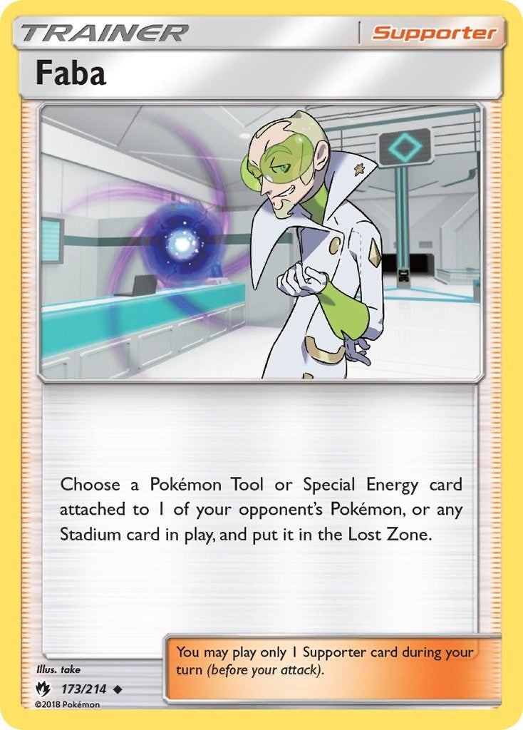 Image for Faba (SM - Lost Thunder) (173/214) - Pokemon
