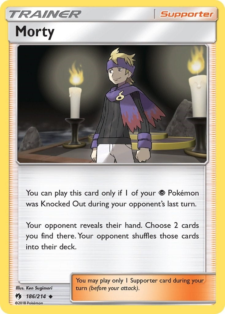 Image for Morty (SM - Lost Thunder) (186/214) - Pokemon