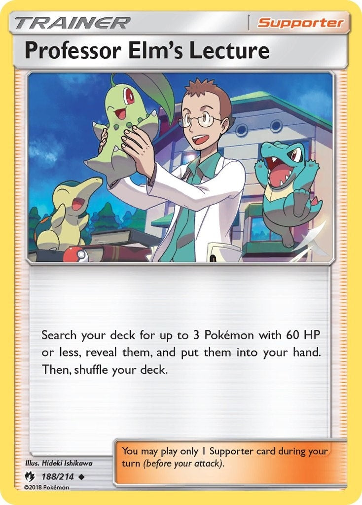 Image for Professor Elm's Lecture (SM - Lost Thunder) (188/214) - Pokemon