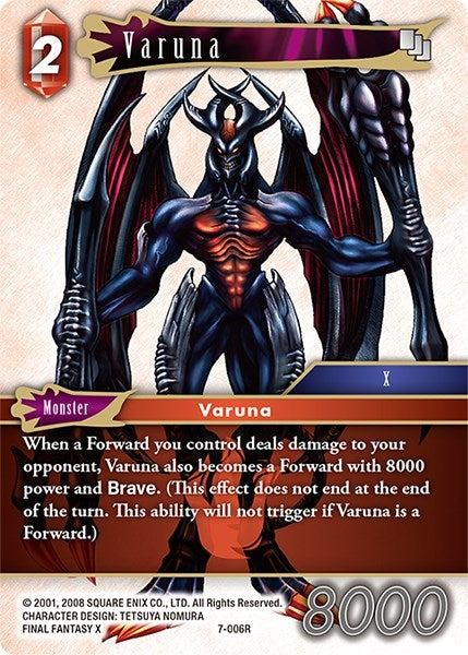 Image for Varuna (Opus VII) (7-006R) - Final Fantasy TCG