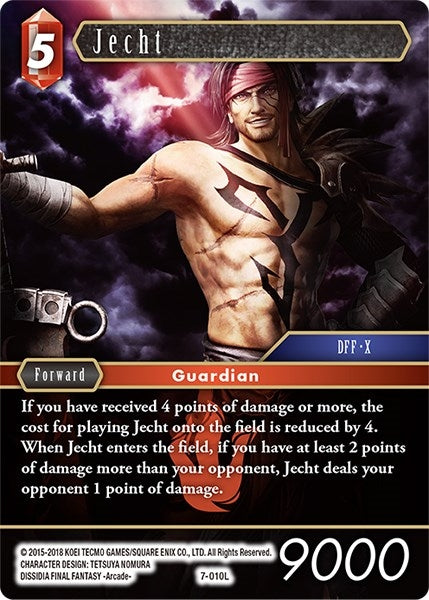 Image for Jecht (Opus VII) (7-010L) - Final Fantasy TCG
