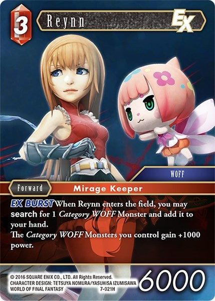 Image for Reynn EX (Opus VII) (7-021H) - Final Fantasy TCG