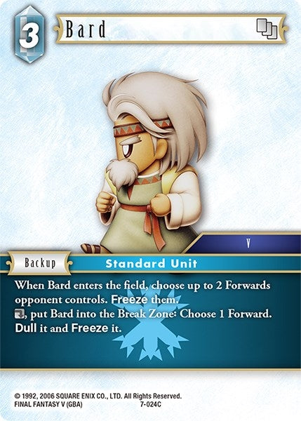Image for Bard (Opus VII) (7-024C) - Final Fantasy TCG