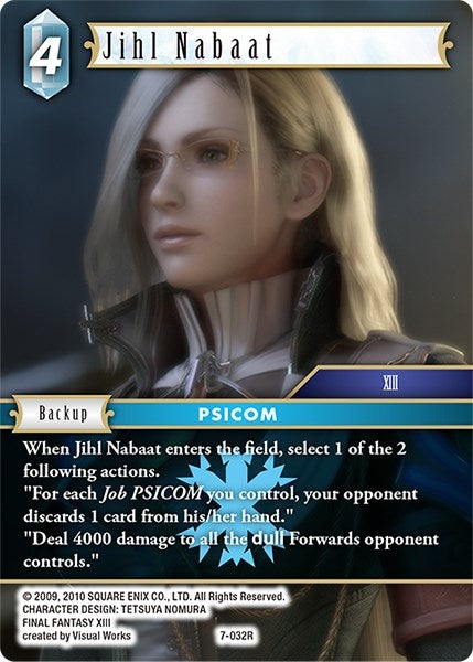 Image for Jihl Nabaat (Opus VII) (7-032R) - Final Fantasy TCG