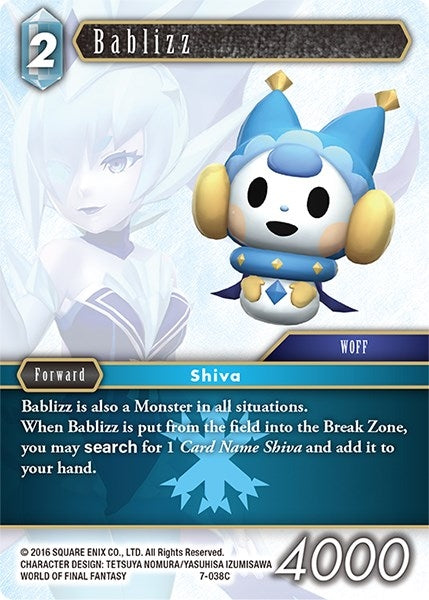 Image for Bablizz (Opus VII) (7-038C) - Final Fantasy TCG