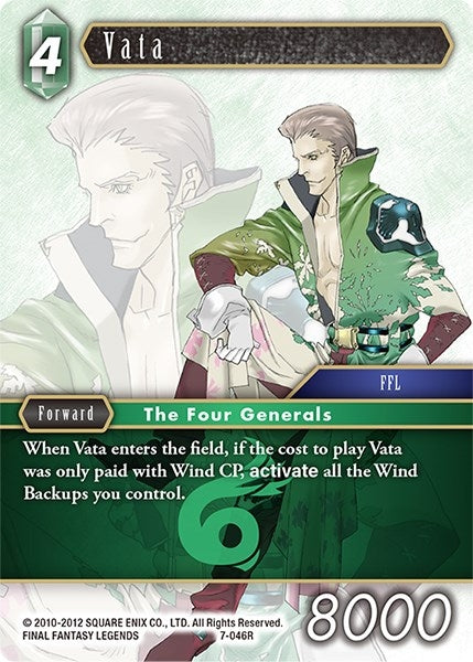 Image for Vata (Opus VII) (7-046R) - Final Fantasy TCG