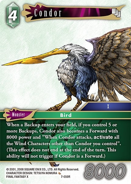 Image for Condor (Opus VII) (7-050R) - Final Fantasy TCG