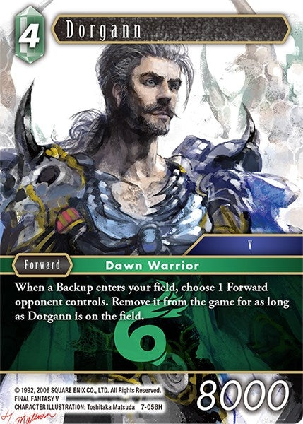 Image for Dorgann (Opus VII) (7-056H) - Final Fantasy TCG
