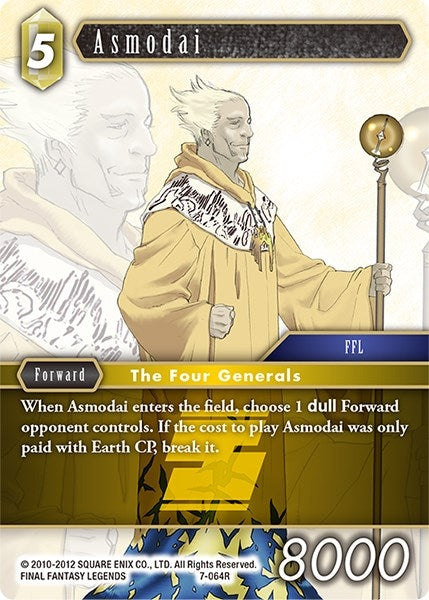 Image for Asmodai (Opus VII) (7-064R) - Final Fantasy TCG
