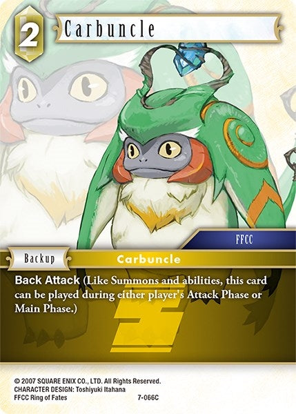 Image for Carbuncle (Opus VII) (7-066C) - Final Fantasy TCG