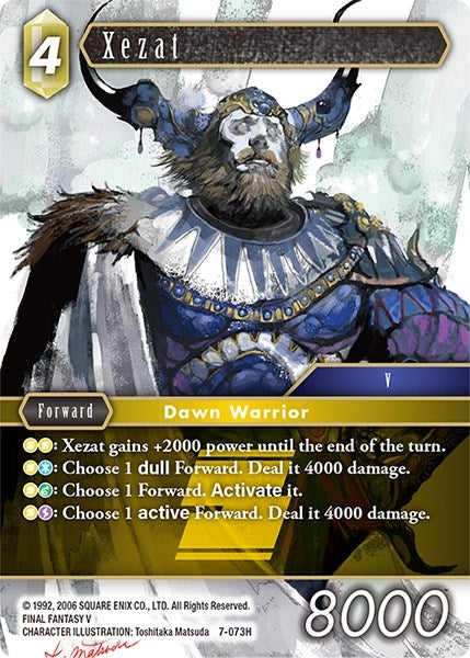 Image for Xezat (Opus VII) (7-073H) - Final Fantasy TCG