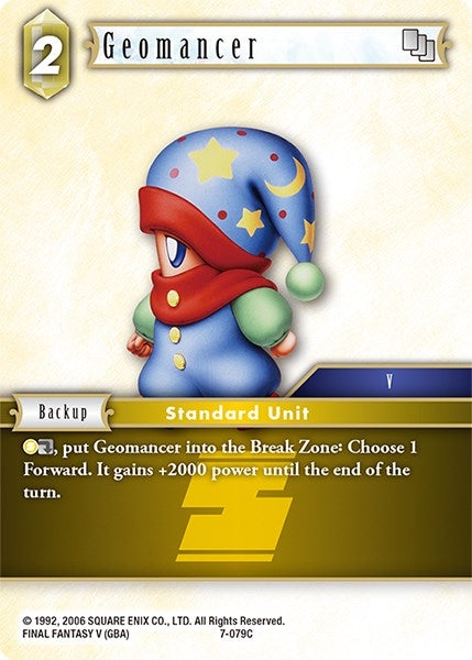 Image for Geomancer (Opus VII) (7-079C) - Final Fantasy TCG