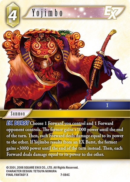 Image for Yojimbo EX (Opus VII) (7-084C) - Final Fantasy TCG